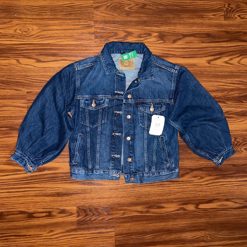 GAP x DÔEN Kids Oversized Icon Denim Jacket Girls L(10)